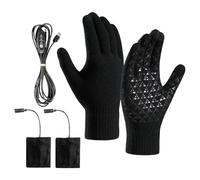 Touchscreen Heated Gloves - Three Level Temperature Gloves | Removable Heating Pack Glovess, Winter Hunting Commuting Glove, Skiing Cycling Snowboarding Glove For Motorcycle Riding Comfort
