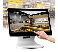 Touchscreen Monitor for POS Systems, Full HD Resolution with i3 Processor and 4GB RAM, Ideal for Retail, Restaurant, and Bar Cashier Operations