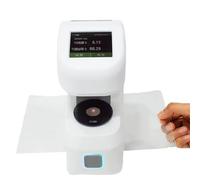 Touchscreen Transmittance Haze Tester,Test Range 0-100%,Lithium battery powered,Thickness ≤40mm,for Thin Films,Glass,Diffusion Plate,Etc(DH-13)
