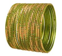 Touchstone Indian Fresh Bollywood Fashion Bangle Handmade Rhinestone Designer Jewelry For Women, XL - Circ 8.6 in-Indn Size 2.12-Dia 2.7 in, Metal, No gemstone