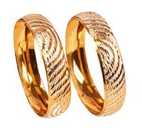 Touchstone NEW Golden Bangle Collection Indian Bollywood Desire Brass Base Fine Hand Splashing Work Depiction Of Indian Fine Jewelry Mark Designer Bangle Bracelets Set Of 2 In Gold Tone For Women