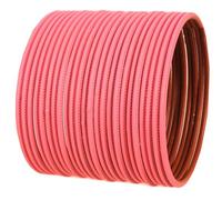 Touchstone New Indian Bollywood Pastel Color Bangle Collection Beautifully Handcrafted Western Choice Pastel Pinkish Peach Color Designer Jewelry Bracelets Bangles. Set of 24.