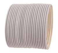 Touchstone New Indian Bollywood Pastel Color Bangle Collection Beautifully Handcrafted Western Choice Pastel Grey Color Adorable Designer Jewelry Bracelets Bangles. Set of 24.