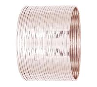 Touchstone "Silver Bangle Collection Indian Bollywood Desire Stunning Look Fine Cut Edges Tango Tune Depiction of Fine Jewelry Designer Bangle Bracelets Set of 24 in Silver Tone for Women.