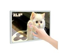 TouchWo Industrial capacitive multi-touch screen monitor, 16:9 display, built-in speakers, USB, VGA, DVI and HD-MI ports, digital signage displays and player for