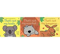 Touchy-Feely Australian Animals 3 Book Set: That's Not My Koala, Wombat, Kangaroo