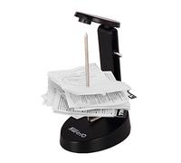 TOUFA Receipt Organizer, Desk Receipt Holder Spike Stick with Hook Safety Protective Cover Design Check Spindle Bill Notes Paper Memo Fork Restaurant Ticket Holder