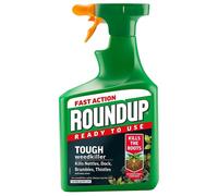 (Tough) 1.2L Roundup Fast Action garden Weed Root Killer Spray Ready to Use Weedkiller
