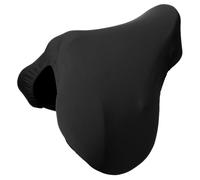 Tough 1 Canvas English Saddle Carrying Bag, Black