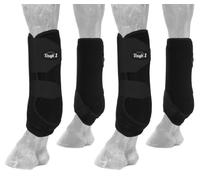Tough 1 Extreme Vented Sport Boots Set, Black, Medium