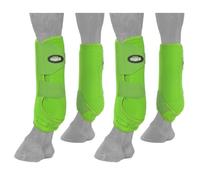 Tough 1 Extreme Vented Sport Boots Set, Neon Green, Small