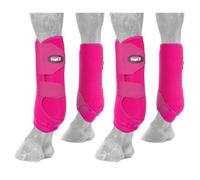 Tough 1 Extreme Vented Sport Boots Set, Pink, Small