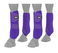 Tough 1 Extreme Vented Sport Boots Set, Purple, Medium