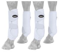 Tough 1 Extreme Vented Sport Boots Set, White, Small