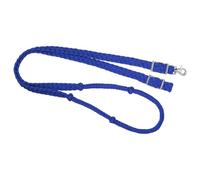 Tough 1 Knotted Cord Roping Reins, Royal Blue