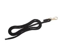 Tough 1 Miniature Lead with Small Trigger Bull Snap, Black, 1/2" x 6'