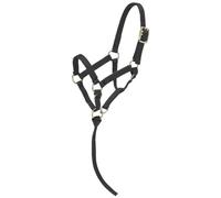 Tough 1 Miniature Nylon Halter, Black, Regular Mini.
