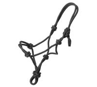Tough 1 Miniature Poly Rope Tied Halter, Black, Medium
