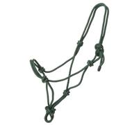 Tough 1 Miniature Poly Rope Tied Halter, Hunter Green, Small