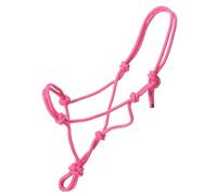 Tough 1 Miniature Poly Rope Tied Halter, Pink, Medium