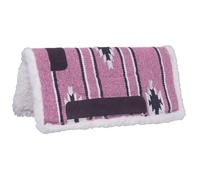 Tough 1 Miniature Sierra Saddle Pad, Pink/black/Cream