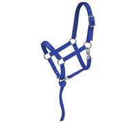 Tough 1 Nylon padded Miniature Halter, Blue/Royal, Medium