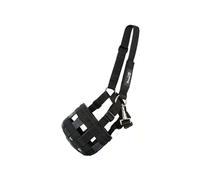 Tough 1 Poly/Nylon Grazing Muzzle with Halter Mini, Black
