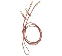 Tough 1 Royal King Leather Pulley Draw Reins