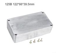 Tough and Compact Aluminium Case Designed Specifically for Guitar Effect Boxes Like the 125B Model (125B122x66x39.5mm)