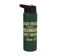 Tough and Strong Boilermaker Union Apparel Stainless Steel Insulated Water Bottle
