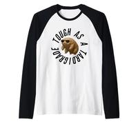 Tough As A Tardigrade Raglan Baseball Tee