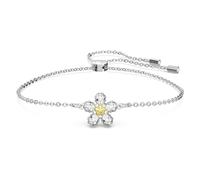 Tough bracelet, Flower, White, Mixed metal finish
