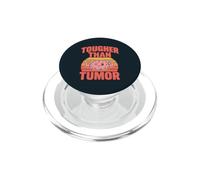 Tough Brain Cancer Warrior Brain Tumor PopSockets PopGrip for MagSafe