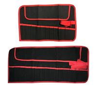 Tough Canvas Tool Roll Compact Organiser Bag Carry Case (5, 12 and 15 Pocket)