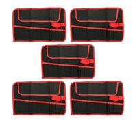 Tough Canvas Tool Roll Compact Organiser Bag Carry Case (5, 12 Pocket)