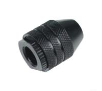 Tough Carbon Steel Construction in a Compact Keyless Mini Multi Drill Chuck Suitable for Professional Tasks (Short M8)
