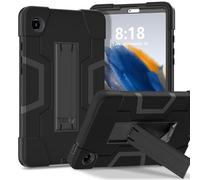 Tough Case for Samsung Galaxy Tab A11 8.7 Inch 2025 |Colour-Contrast Design| Hybrid Cover Kickstand Shockproof Cover for Samsung Galaxy Tab A11 8.7" SM-X130/X133/X135 Black