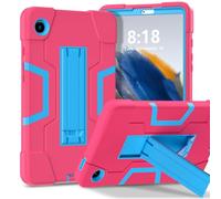 Tough Case for Samsung Galaxy Tab A11 Plus 11 Inch 2025 |Colour-Contrast Design| Hybrid Cover Kickstand Shockproof Cover for Samsung Galaxy Tab A11+ Tablet Deep Pink