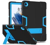 Tough Case for Samsung Galaxy Tab A8 10.5 inch 2022 (Model SM-X200/X205/X207) |Colour-Contrast Design| Full Body Cover Kickstand Shockproof Cover for Samsung Tab A8 10.5" 2022 Black/Blue