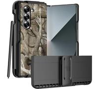 Tough Combo for Samsung Galaxy Z Fold 6 Phone Case with Belt Clip - Camo