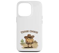Tough Cookie Funny Cowboy Cookie Cartoon Western Humor Case for iPhone 13 Pro