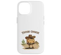 Tough Cookie Funny Cowboy Cookie Cartoon Western Humor Case for iPhone 14