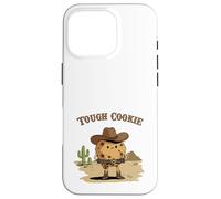 Tough Cookie Funny Cowboy Cookie Cartoon Western Humor Case for iPhone 16 Pro