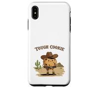 Tough Cookie Funny Cowboy Cookie Cartoon Western Humor Case for iPhone XS Max