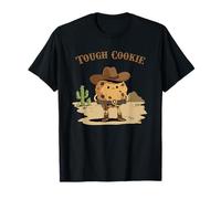 Tough Cookie Funny Cowboy Cookie Cartoon Western Humor T-Shirt