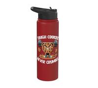 Tough Cookies Never Crumble Stainless Steel Insulated Water Bottle