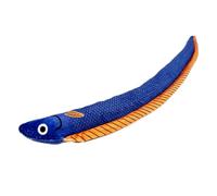 Tough Dog Toys Interactive EEL Toy - Durable & Chewable With Crinkle Sound Self Entertaining Cat Toy For Indoor Cats Toys To Keep Cats Entertained When Left Alone At Home, Pet (Dark Purple, 43cmX6cm)