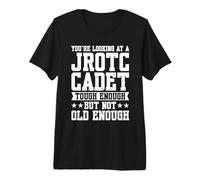 Tough Enough But Not Old JROTC Student Military Cadet ROTC Premium T-Shirt