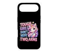 Tough Girls Dont Need Two Arms Broken Arm Recovery Unicorn Case for iPhone Air