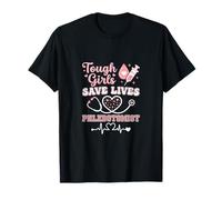 Tough Girls Save Lives Phlebotomist T-Shirt